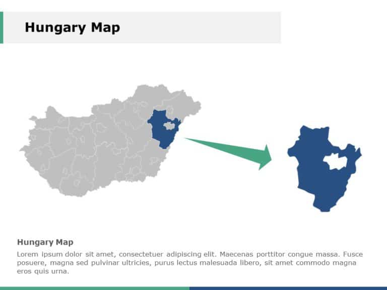 Maps of Europe With Countries For PowerPoint and Google Slides Theme 14