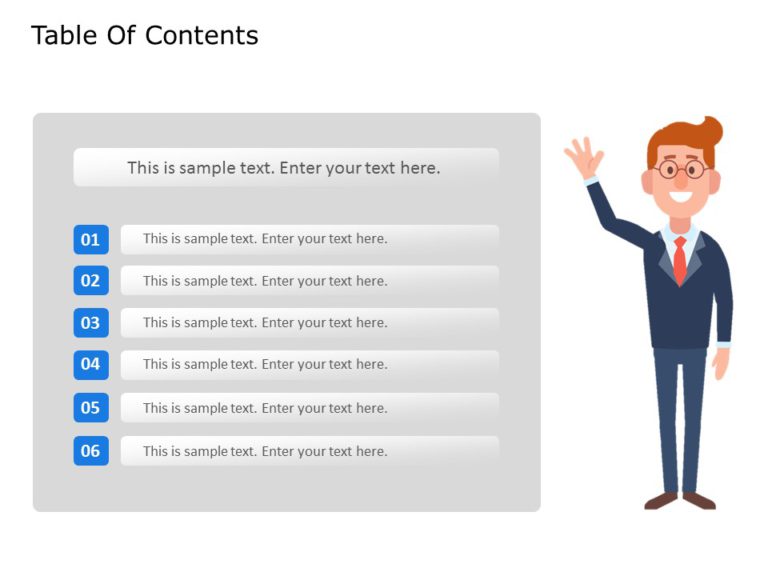 Table of Contents Templates for PowerPoint & Google Slides