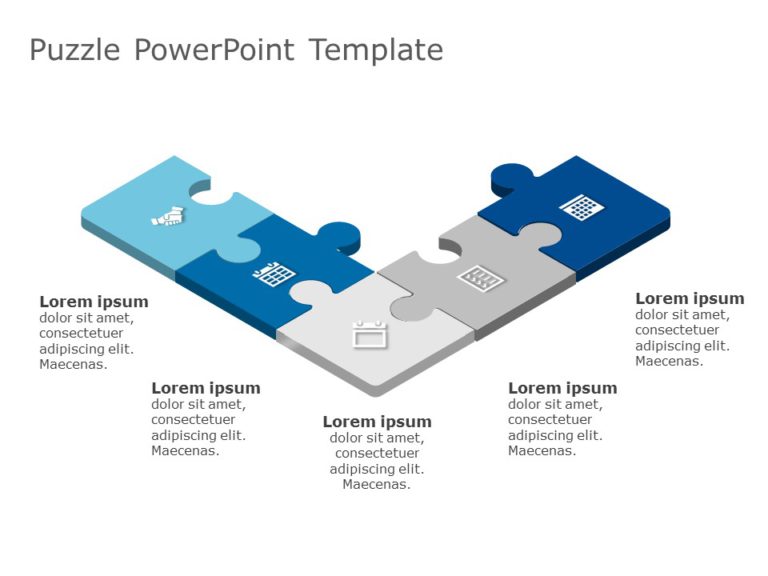 Puzzle Templates Collection for PowerPoint & Google Slides Theme 16