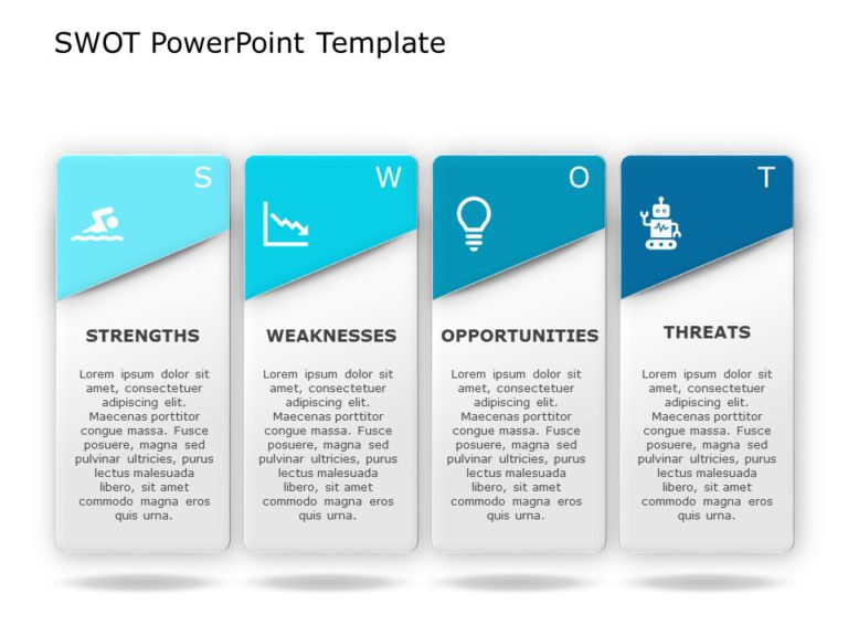 SWOT Analysis Templates Collection for PowerPoint & Google Slides Theme 16