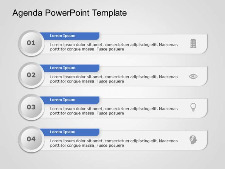 Agenda Templates Collection for PowerPoint & Google Slides Theme 17