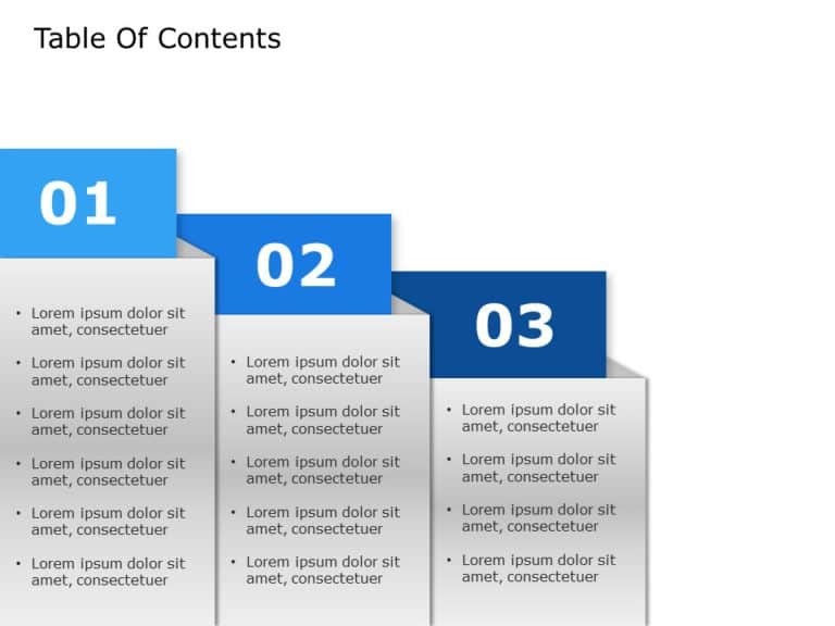 Table of Contents Templates for PowerPoint & Google Slides Theme 17