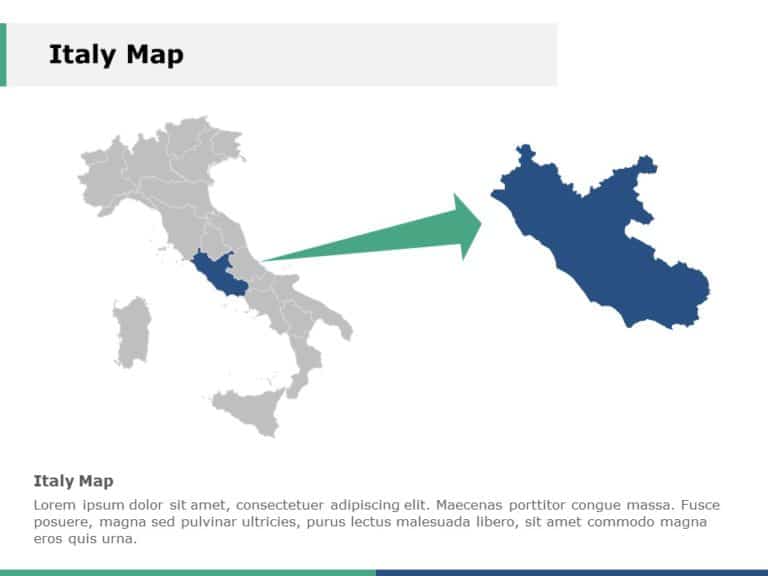 Maps of Europe With Countries For PowerPoint and Google Slides Theme 17