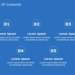 Table of Contents Templates for PowerPoint & Google Slides Theme 18