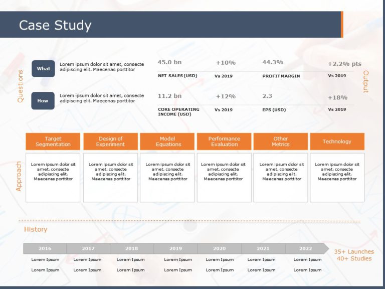 Case Study Presentation PowerPoint Template & Google Slides Theme 1