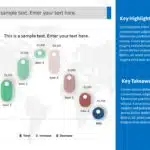 Waterfall Chart for Growth PowerPoint Template & Google Slides Theme 1