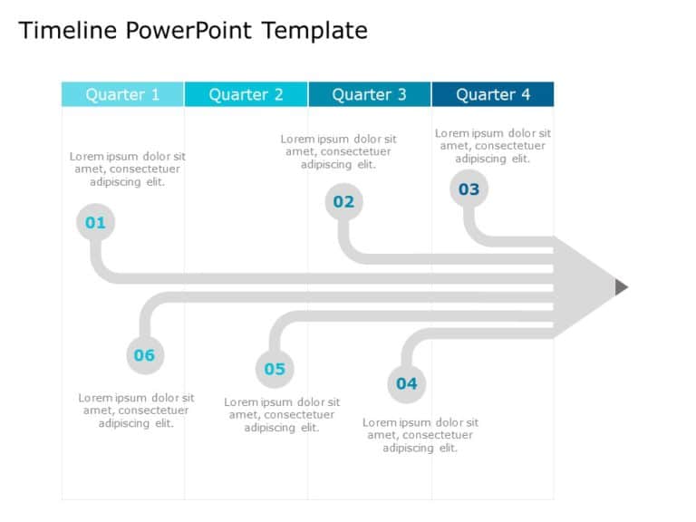 Project Timeline Templates Collection for PowerPoint & Google Slides Theme 1