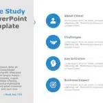 Case Study Template Collection for PowerPoint and Google Slides Theme 1