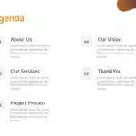 Orange Background PowerPoint Template & Google Slides Theme 1