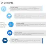 Table of Contents Templates for PowerPoint & Google Slides Theme 1