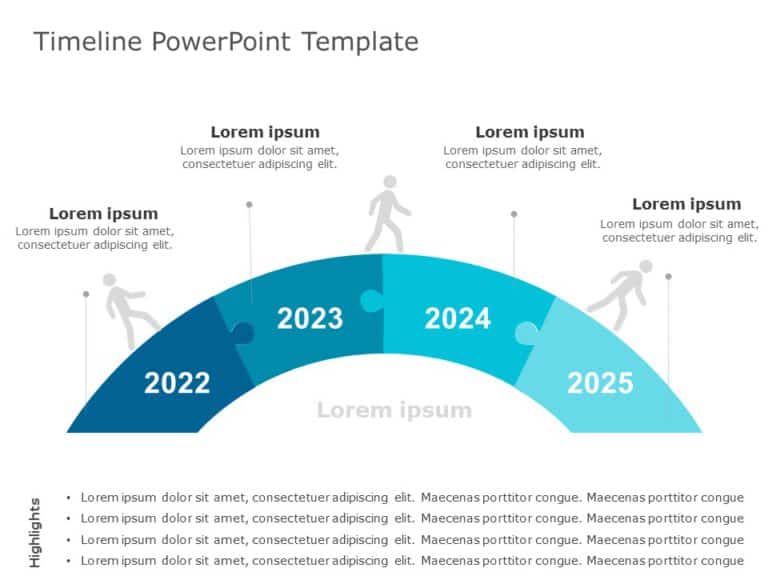 Timeline Templates For PowerPoint & Google Slides Templates Theme 1