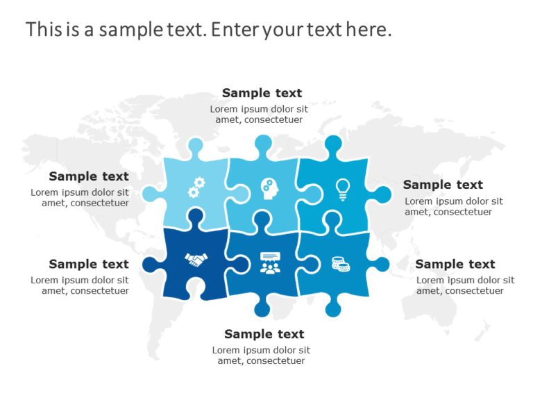 Puzzle Templates Collection for PowerPoint & Google Slides Theme 19