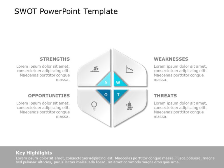 SWOT Analysis Templates Collection for PowerPoint & Google Slides Theme 19