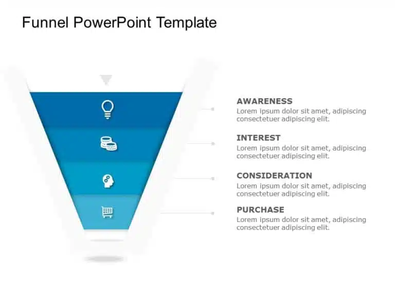 Funnel Template Collection for PowerPoint & Google Slides Theme 19