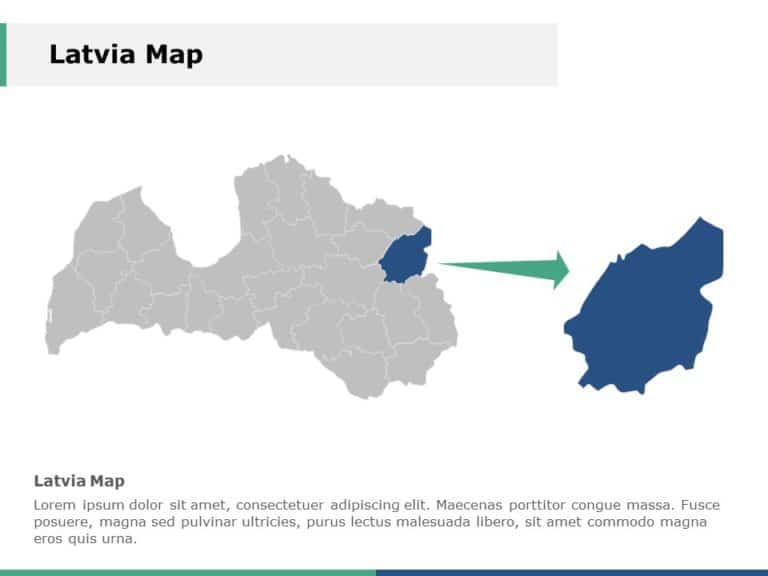 Maps of Europe With Countries For PowerPoint and Google Slides Theme 19