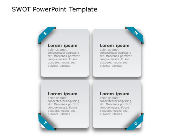 SWOT Analysis Templates Collection for PowerPoint & Google Slides Theme 20