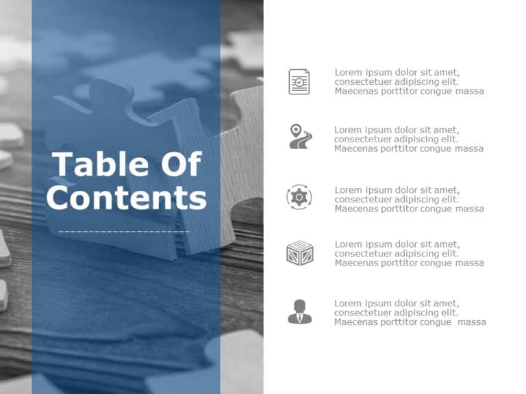 Table of Contents Templates for PowerPoint & Google Slides Theme 21