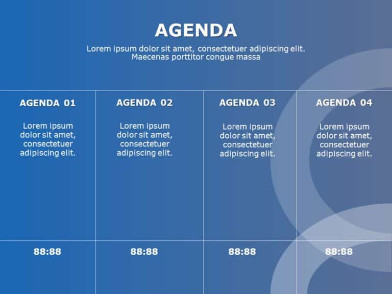 Agenda Templates Collection for PowerPoint & Google Slides Templates Theme 21