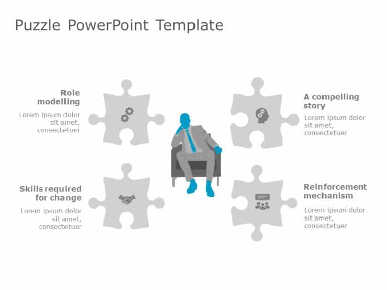 Puzzle Templates Collection for PowerPoint & Google Slides Theme 22