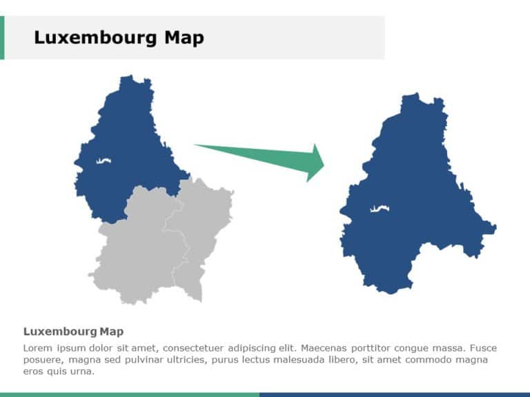 Maps of Europe With Countries For PowerPoint and Google Slides Theme 21