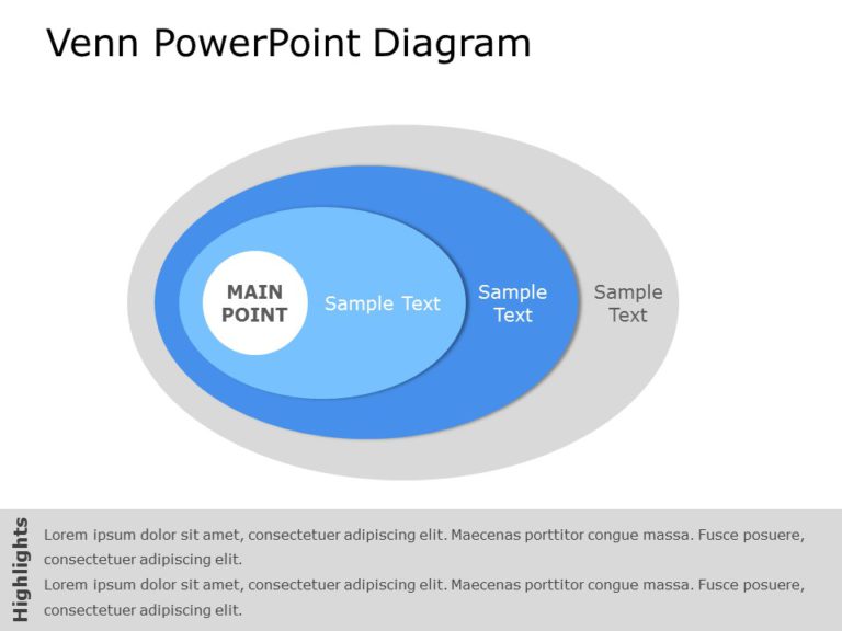 Venn Diagram Template Collection for PowerPoint & Google Slides Theme 24