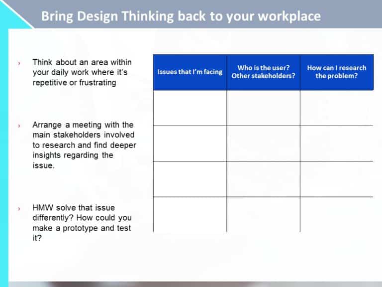 Design Thinking Workshop PowerPoint Template & Google Slides Theme 240