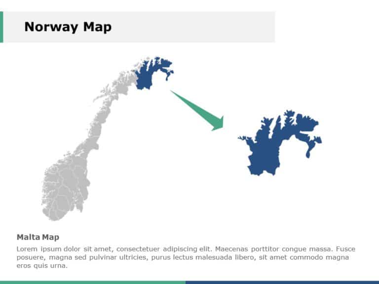 Maps of Europe With Countries For PowerPoint and Google Slides Theme 25