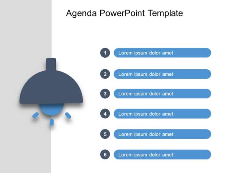 Agenda Templates Collection for PowerPoint & Google Slides Templates Theme 2