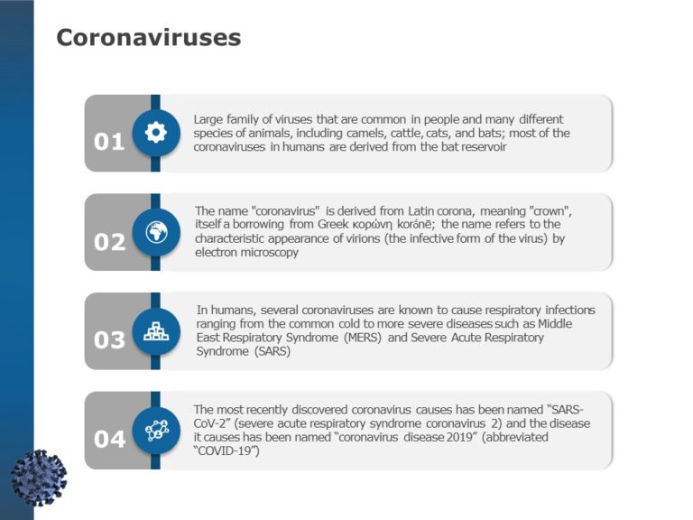 Coronavirus Information Guide PowerPoint Template & Google Slides Theme 2