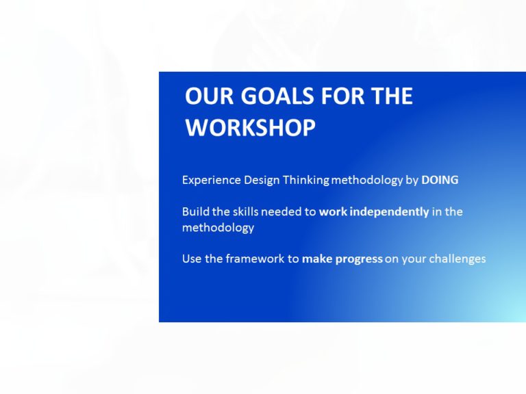 Design Thinking Workshop PowerPoint Template