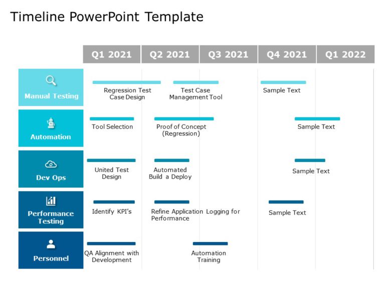 Project Timeline Templates Collection for PowerPoint & Google Slides Templates Theme 2