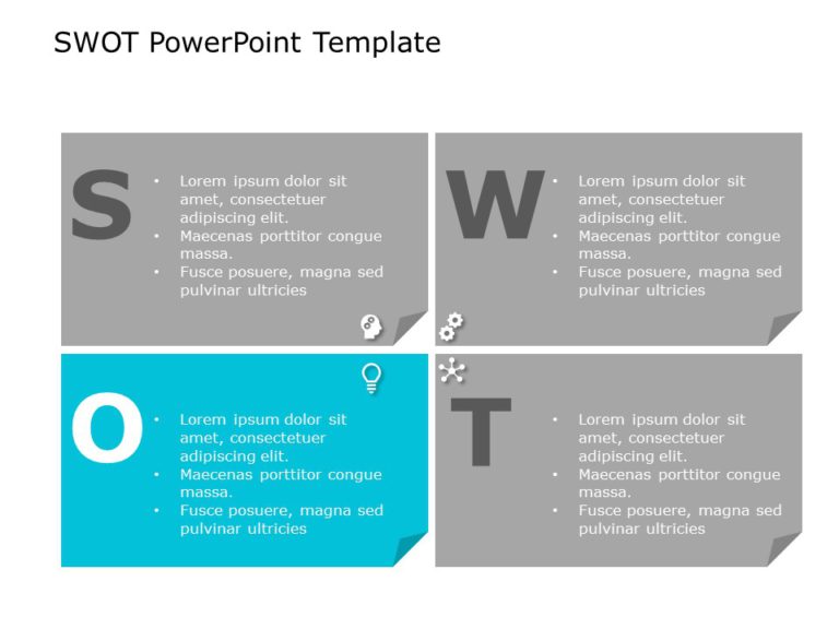 SWOT Analysis Templates Collection for PowerPoint & Google Slides Theme 2