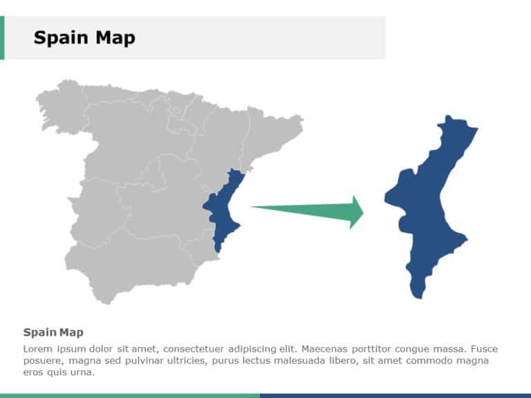 Maps of Europe With Countries For PowerPoint and Google Slides Theme 33