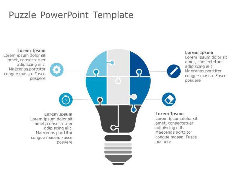 Puzzle Templates Collection for PowerPoint & Google Slides Theme 3