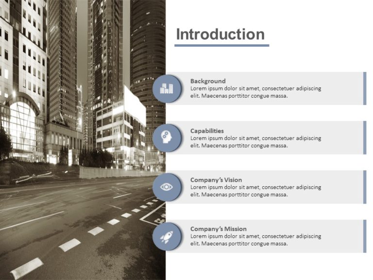 Grey Professional Theme & Background PowerPoint Template & Google Slides Theme 3
