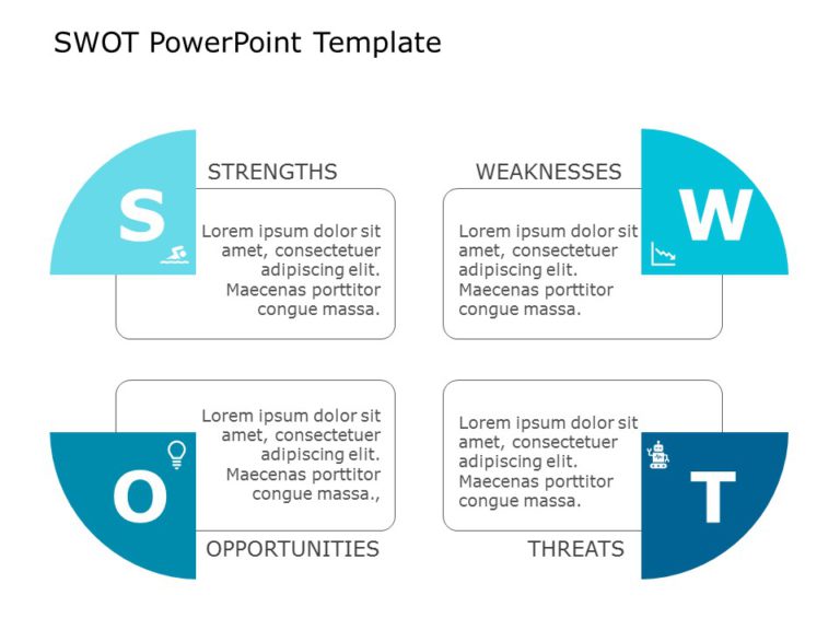 SWOT Analysis Templates Collection for PowerPoint & Google Slides Theme 3