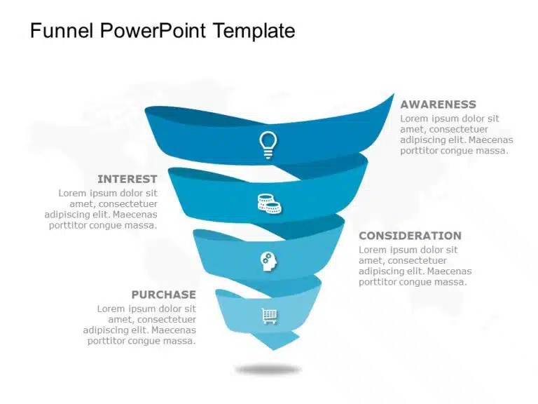 Funnel Template Collection for PowerPoint & Google Slides Theme 3