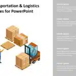 Transportation Logistics Isometric PowerPoint Template & Google Slides Theme 3