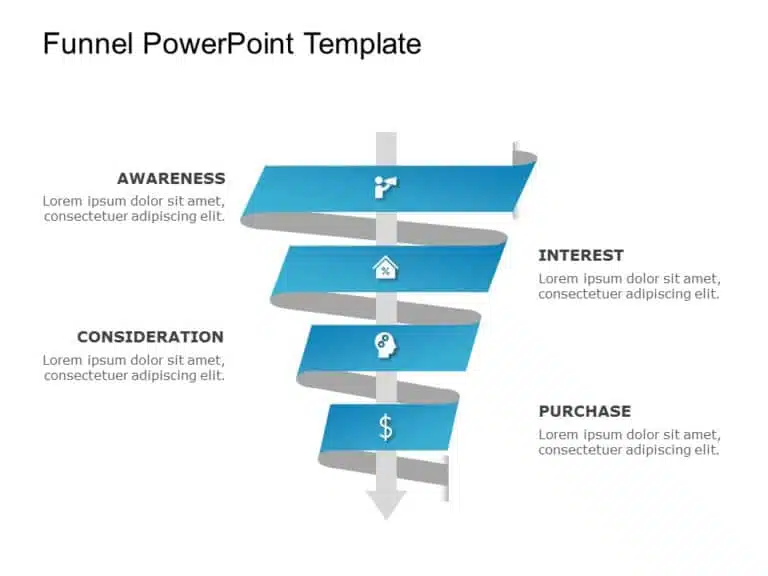 Funnel Template Collection for PowerPoint & Google Slides Theme 5