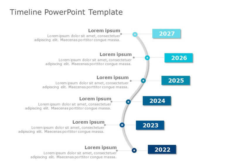 Timeline Templates For PowerPoint & Google Slides Templates Theme 5