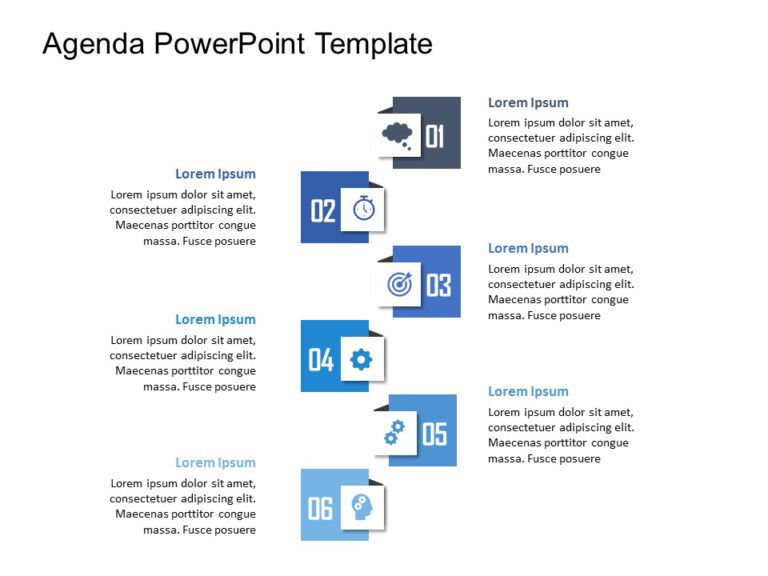 Agenda Templates Collection for PowerPoint & Google Slides Templates Theme 6