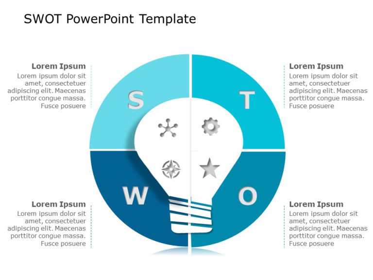 SWOT Analysis Templates Collection for PowerPoint & Google Slides Theme 6