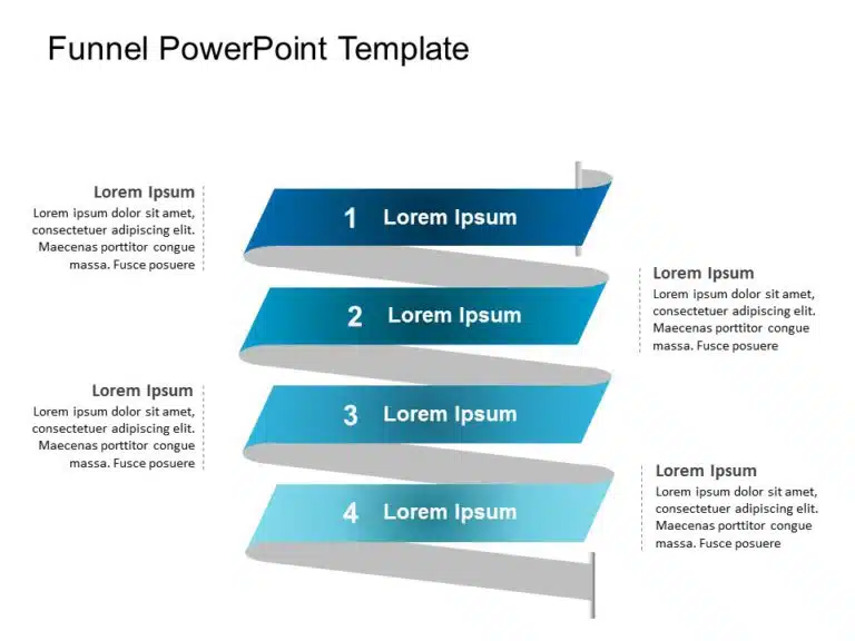 Funnel Template Collection for PowerPoint & Google Slides Theme 6