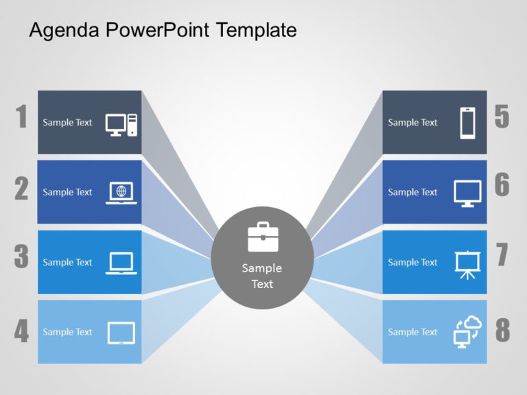 Agenda Templates Collection for PowerPoint & Google Slides Templates Theme 7