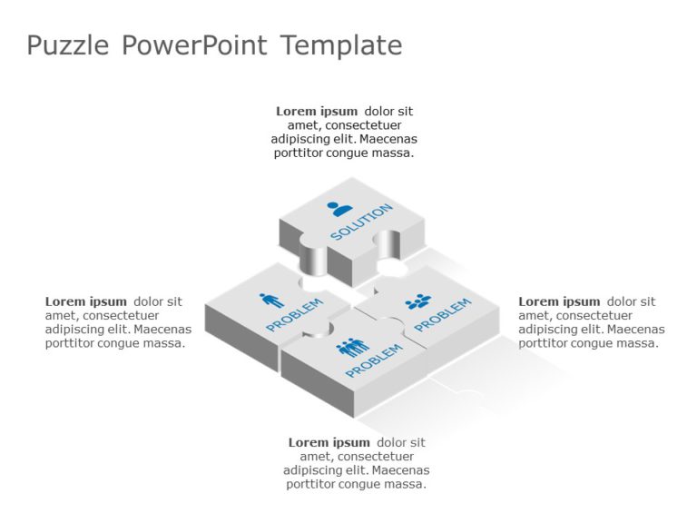 Puzzle Templates Collection for PowerPoint & Google Slides Theme 7