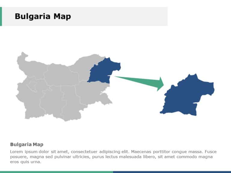 Maps of Europe With Countries For PowerPoint and Google Slides Theme 6