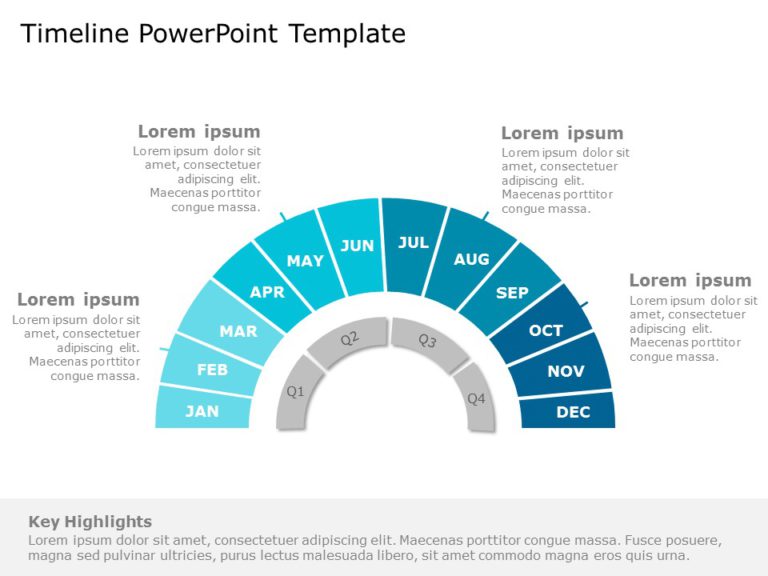 Project Timeline Templates Collection for PowerPoint & Google Slides Theme 8