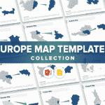 Maps of Europe With Countries For PowerPoint and Google Slides