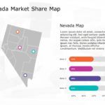 Nevada Map 7 PowerPoint Template