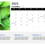 2023 Planning Calendar PowerPoint Template & Google Slides Theme 9